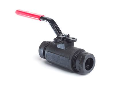 1/4 600WOG 1 PC BV WCB THD SP LEVER