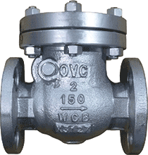 3/4 300 SWING CHECK VALVE API602 RF BOLTED CVR TR 8